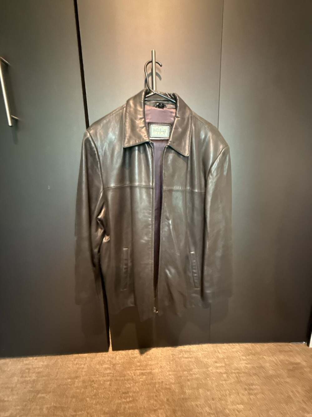 Reilly Olmes Collection Men's Leather Jacket Size M